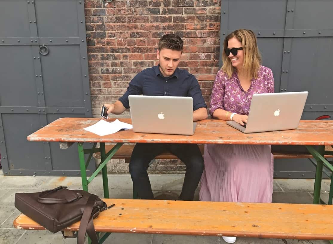 Co-founders Ben Winsor and Fleur Wood