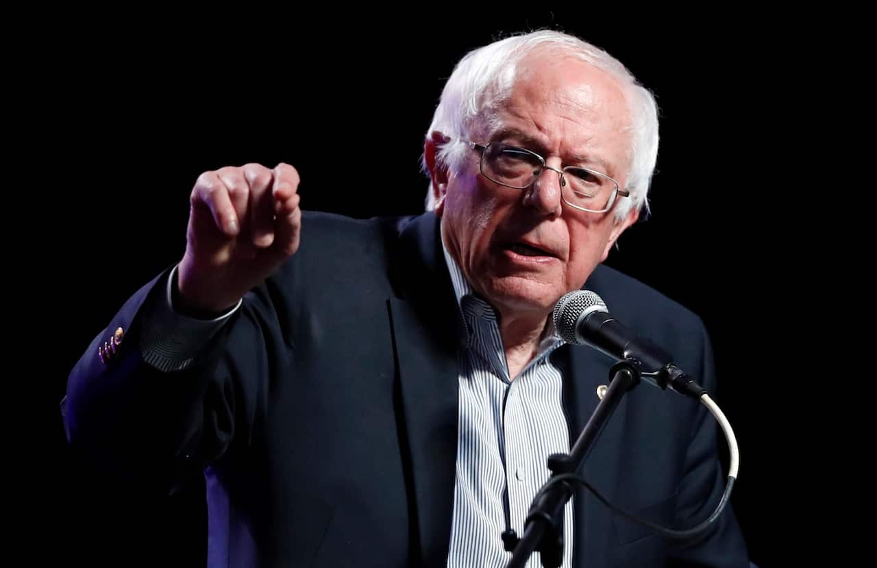 File image of US Senator Bernie Sanders