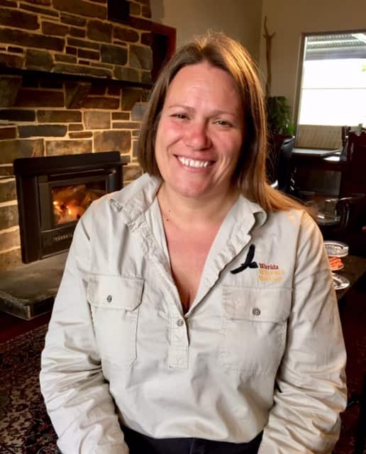 Bianca Stawiarski runs an equine assisted therapy business.  