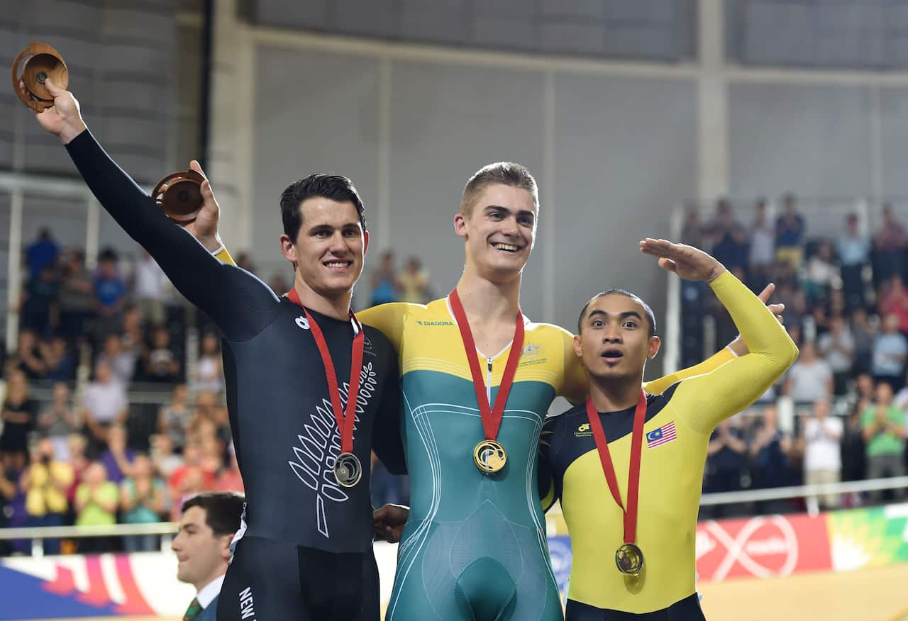 Matthew Glaetzer claimed gold at the Commonwealth Games in 2014