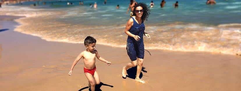 Shailja Panthri and son Rudransh.