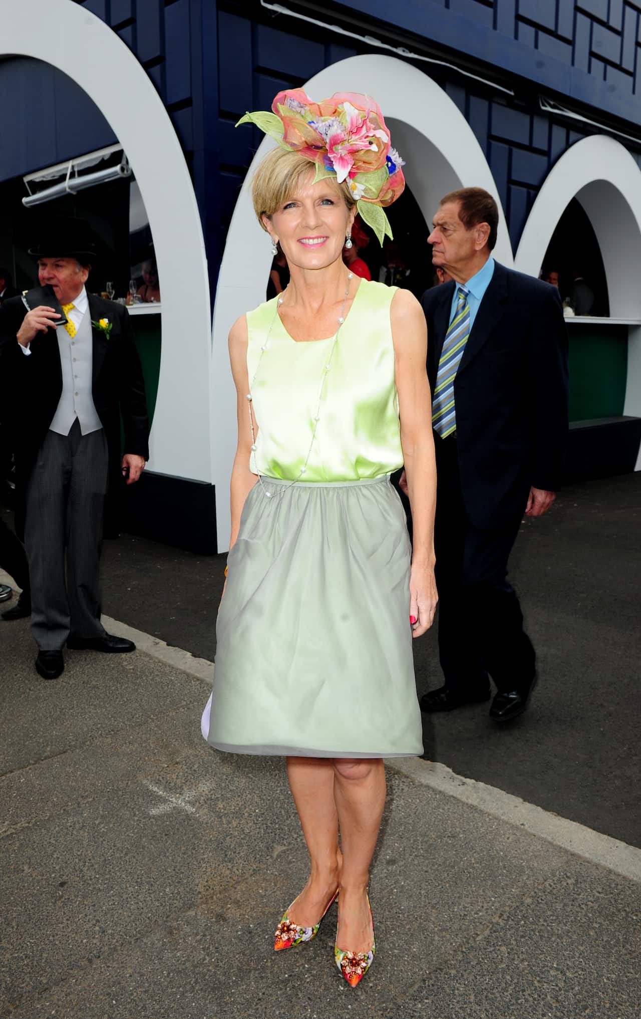 Julie Bishop swaps the benches for the Birdcage.