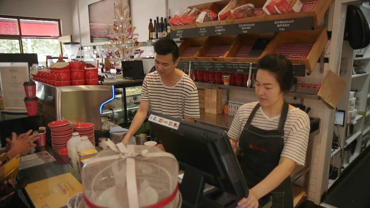 Long-term staff i in hospitality are hard to find in Australia, so Bitton hires overseas staff on a 457 visa.