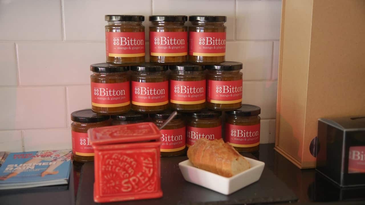 Bitton's gourmet jams and spreads.