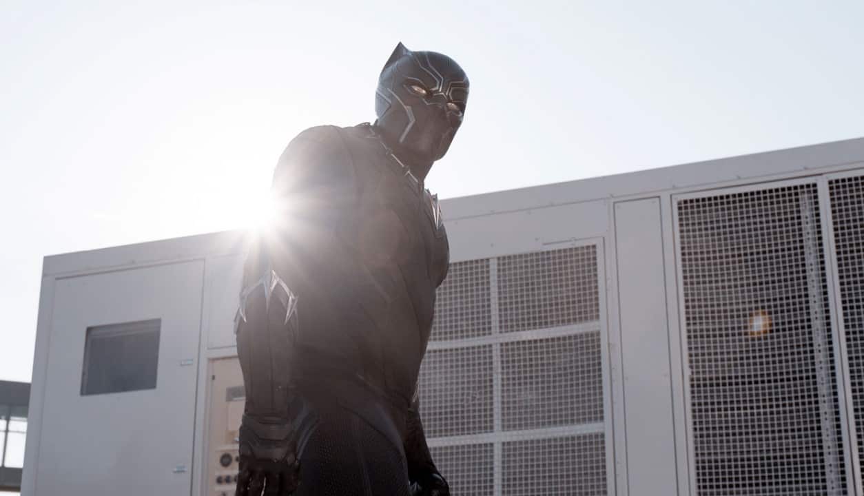 Chadwick Boseman as Panther 