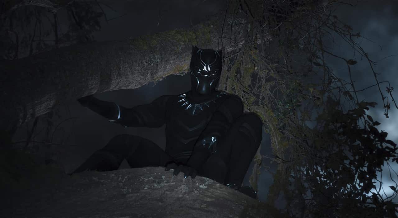 Black Panther/T'Challa (Chadwick Boseman). ©Marvel Studios 2018