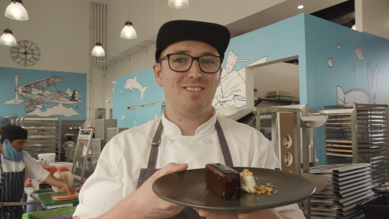 Richard Dormer was crowned the 2018 Australian Young Pastry Champion.