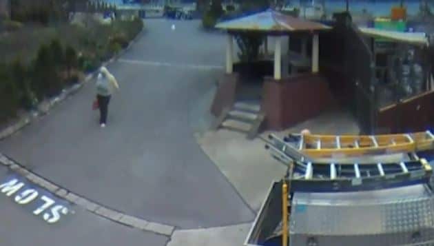 Police released the CCTV in the hope someone will come forward. 