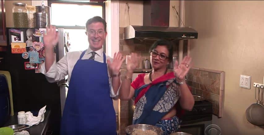 colbert dancing