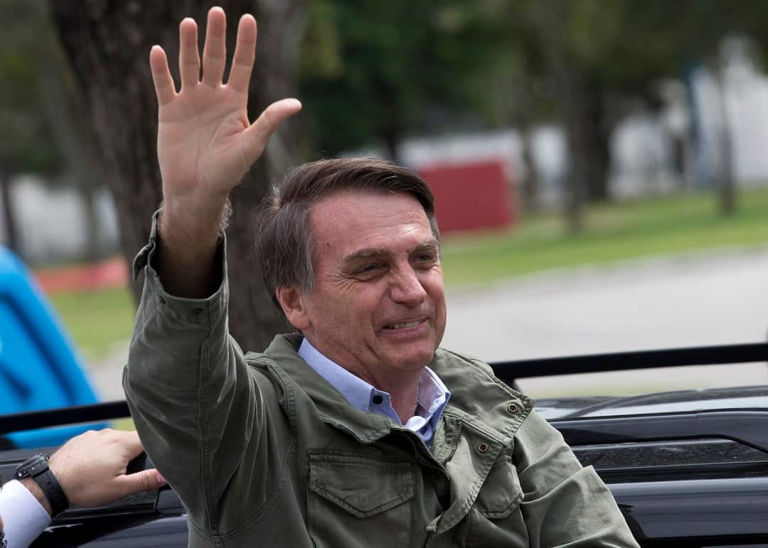Brazil's new leader Jair Bolsonaro.The former paratrooper has vowed to be tough on crime.