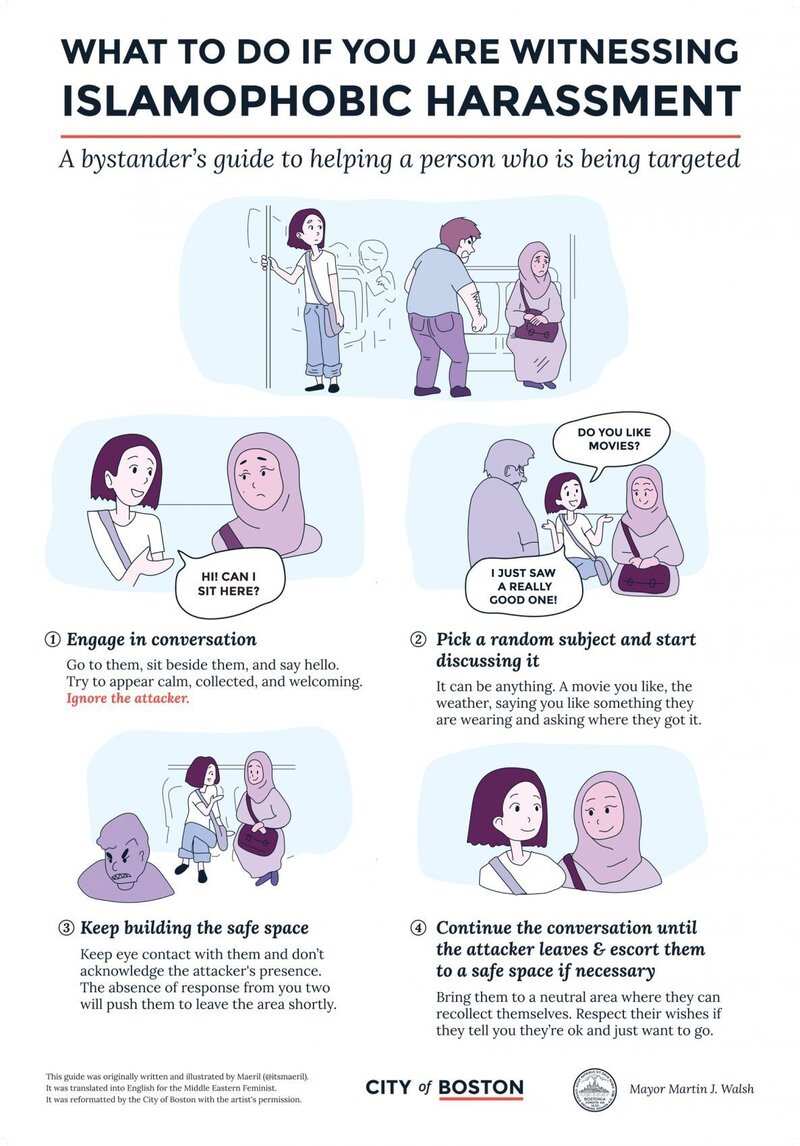 Boston's anti-Islamophobia posters