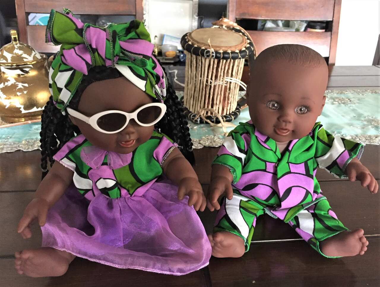 Florence deisgns dolls in a range of styles.