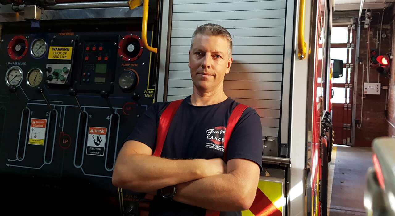 Brett Carle founded the Firefighter Coalition Aiming for National Carcinogen Exposure Reduction to increase education among firefighters on the risks of smoke.