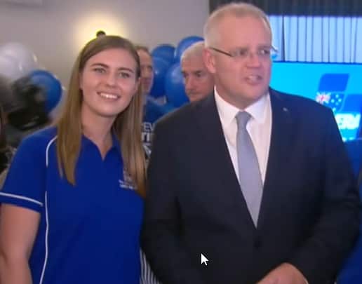 Liberal Staffer Brittany Higgins.