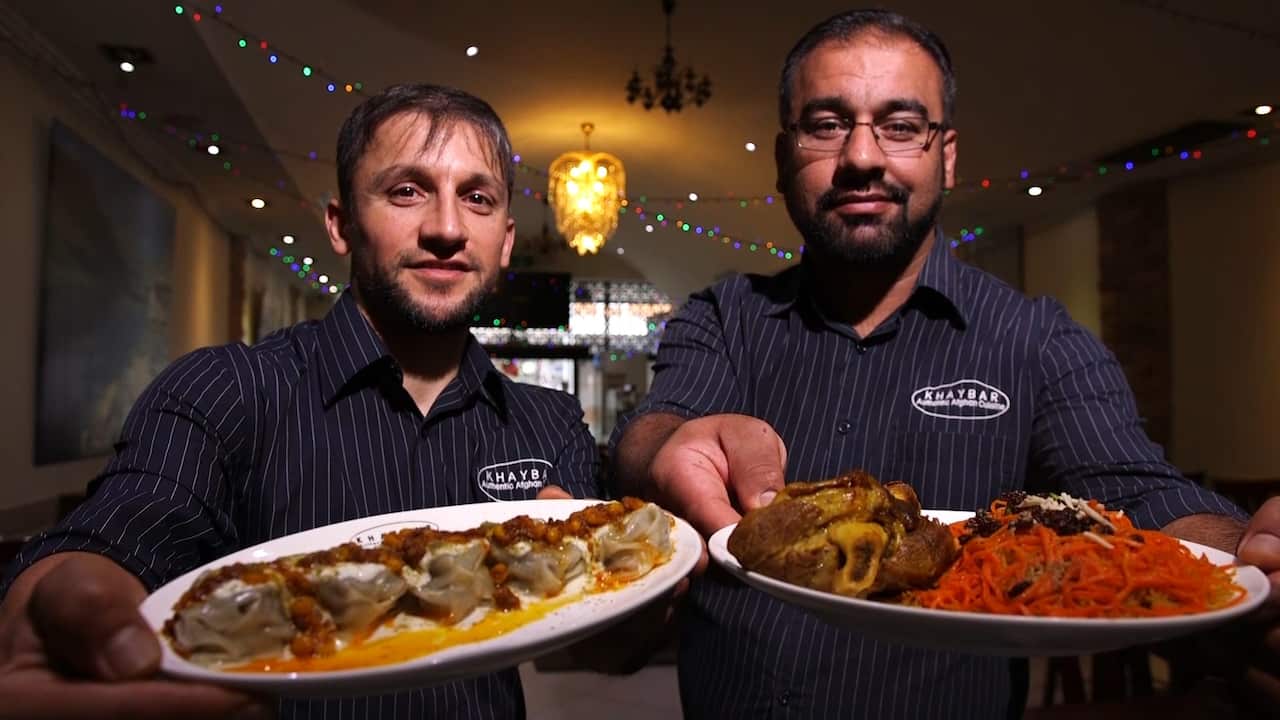 Afghani-born Mujtaba and Mustafa Ashrafi, owners of Khaybar.