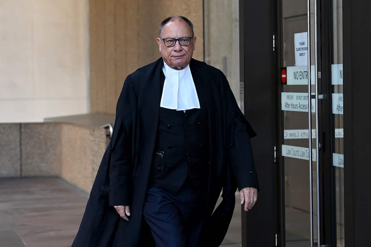 Barrister Bruce McClintock is representing Ben Roberts-Smith. 