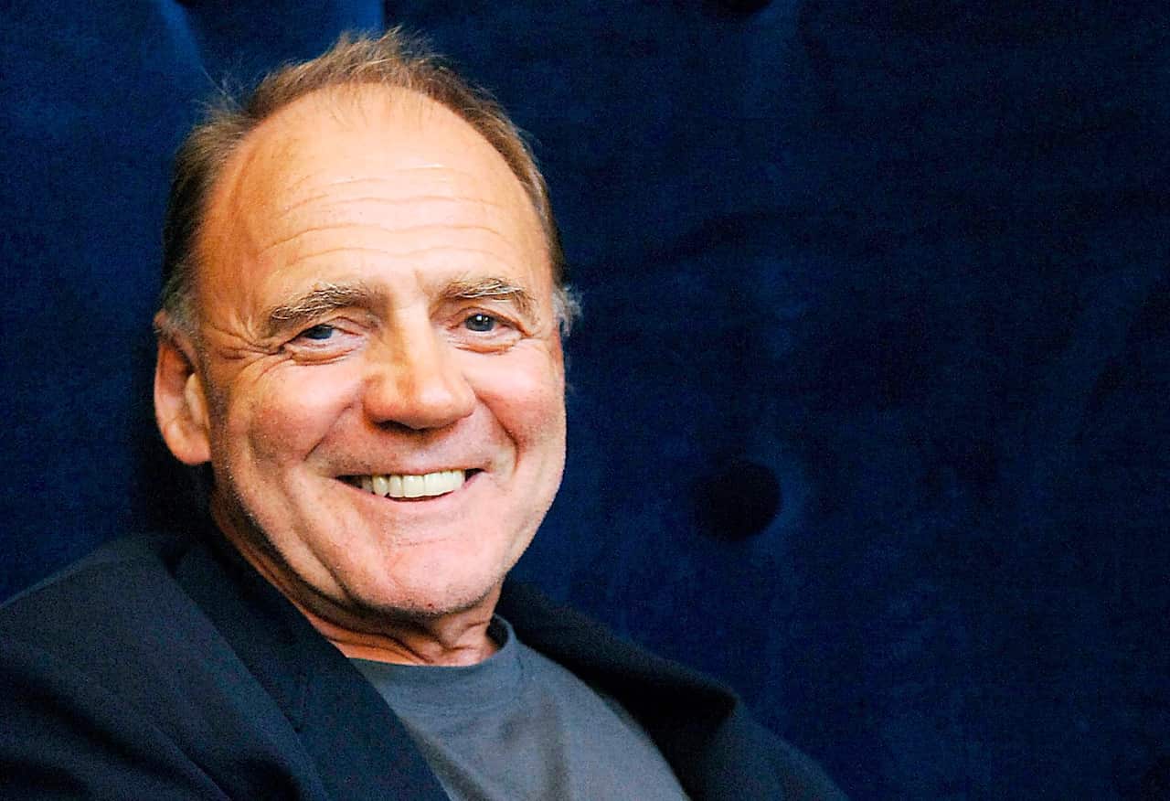 File: Swiss actor and member of the jury Bruno Ganz smiles during a interview at San Sebastian Intenational Film Festival.