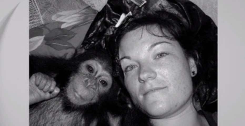 Leah volunteered at the sanctuary in 2006.