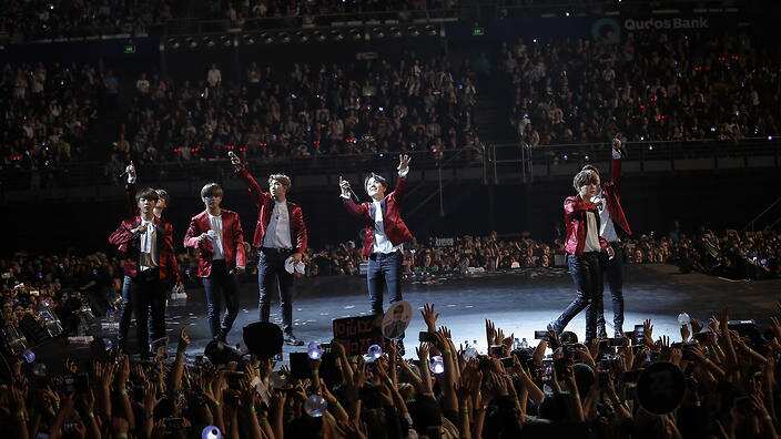 BTS concert in Sydney, 2017
