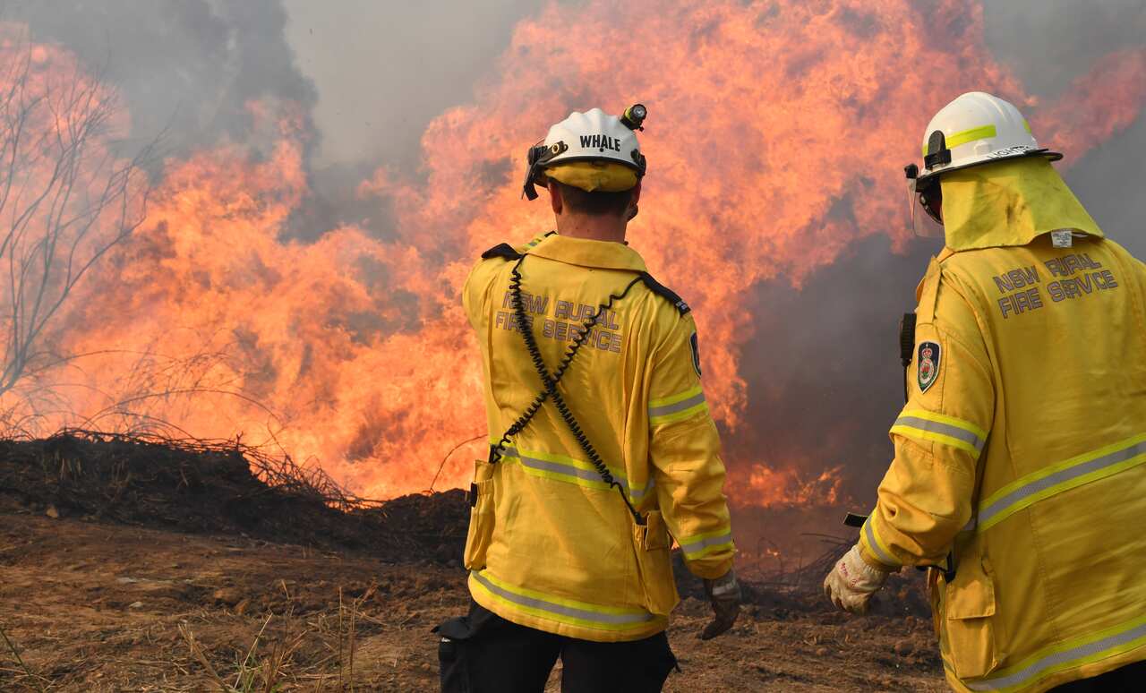 NSW firefighters say they are battling "nightmare" fires across the state.