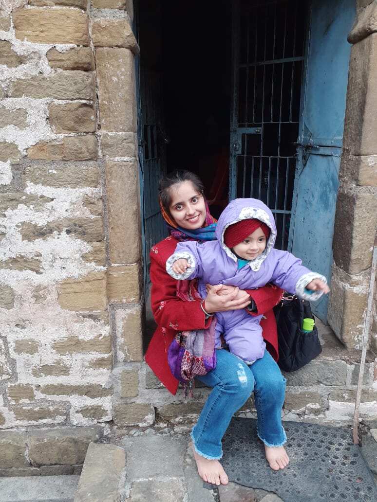 Pavneet Kaur and her son have flights booked to Australia next month