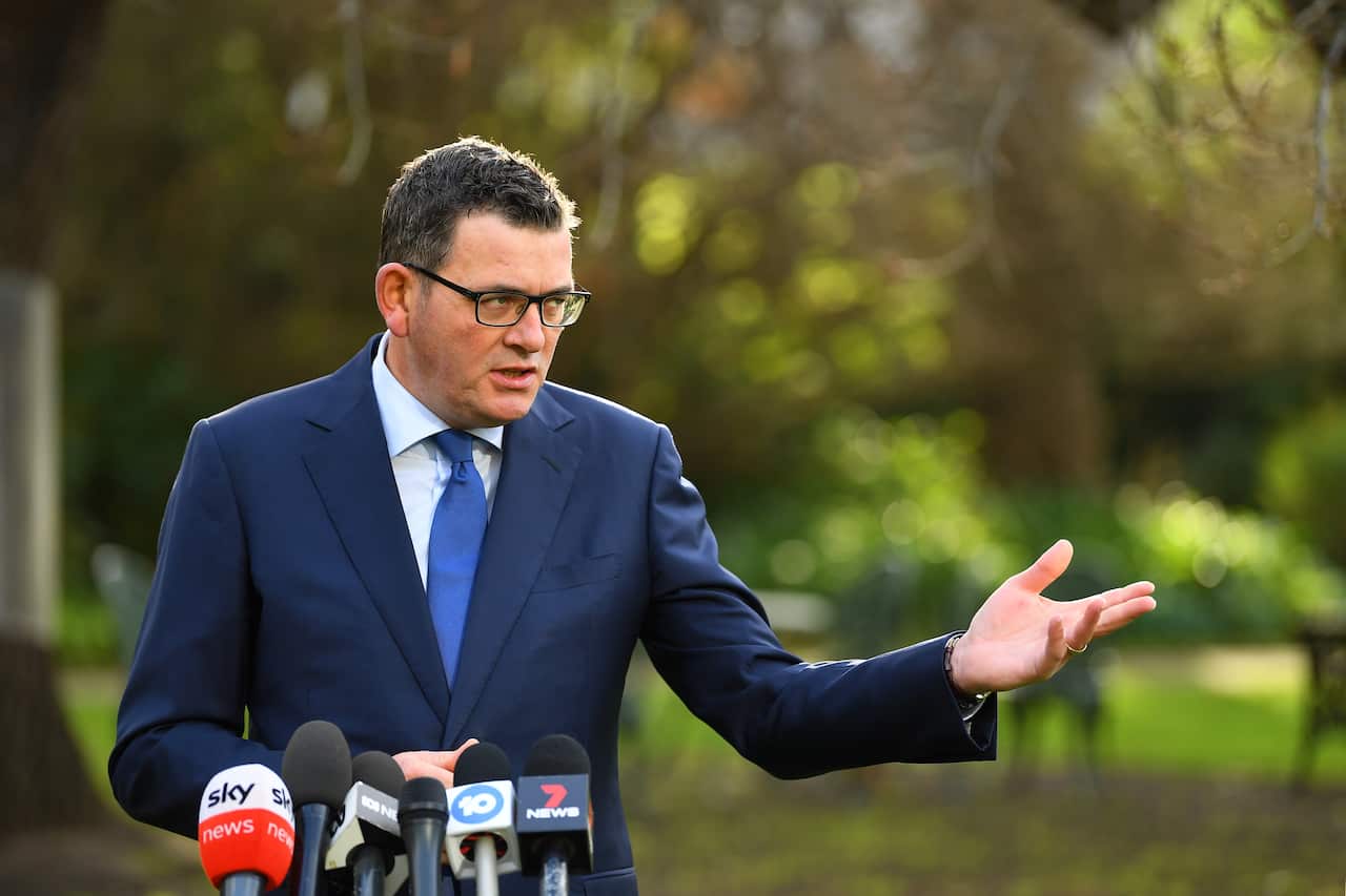 Victorian Premier Daniel Andrews (AAP)