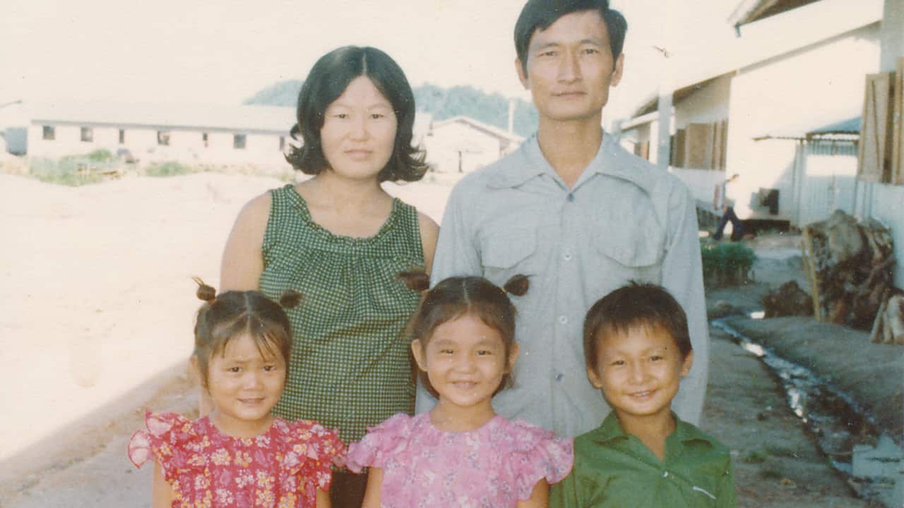 Hong was just eight-years-old when his family fled Cambodia. 