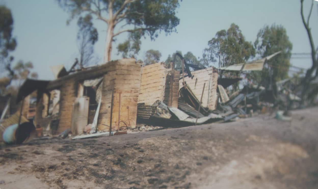 The devastating after-effects of Black Saturday.