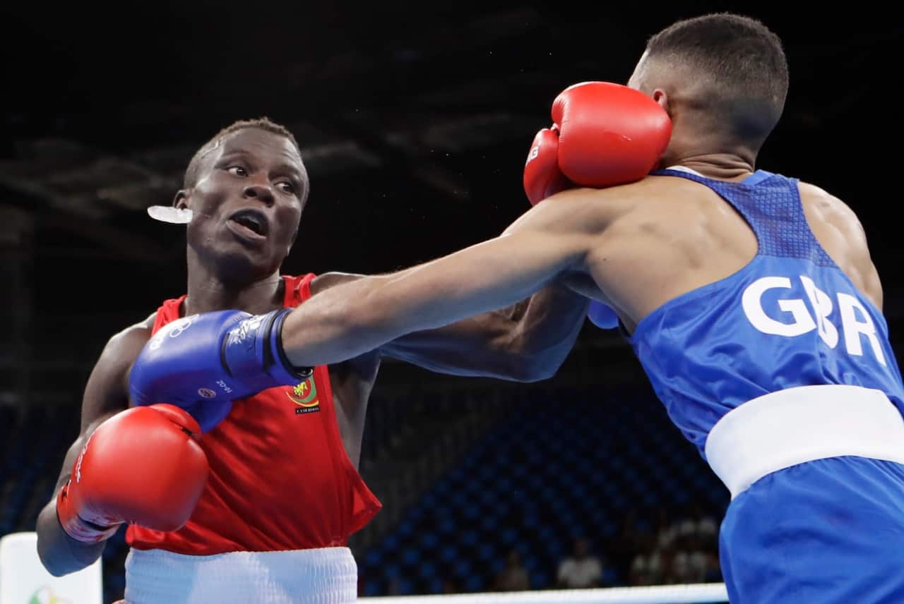 File image of Cameroon's Simplice Fotsala