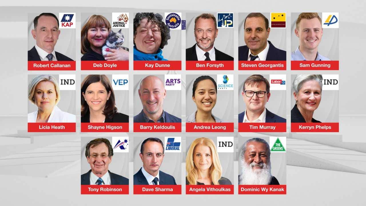 There is a field of 16 candidates running for the key Sydney seat.