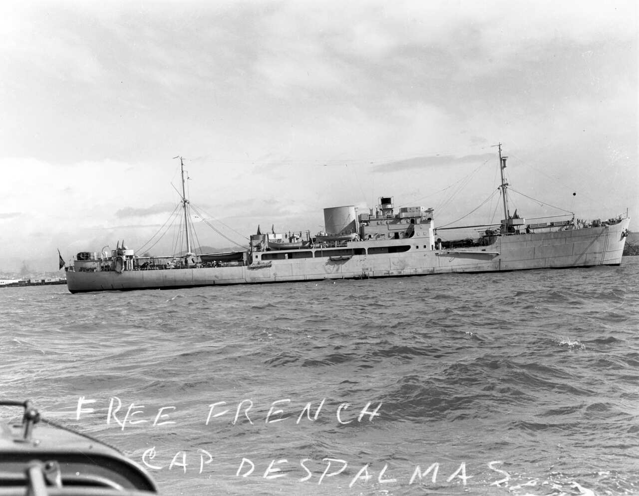Cap De Palmas used to transfer Japanese civilians like Morizo to Brisbane for internment.
