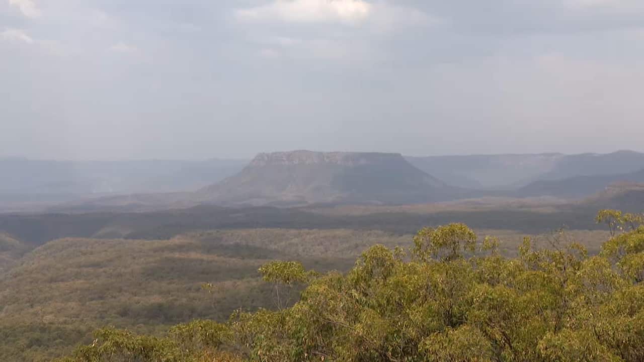 The small village of Capertee sits above the Capertee Valley, the widest canyon the world.