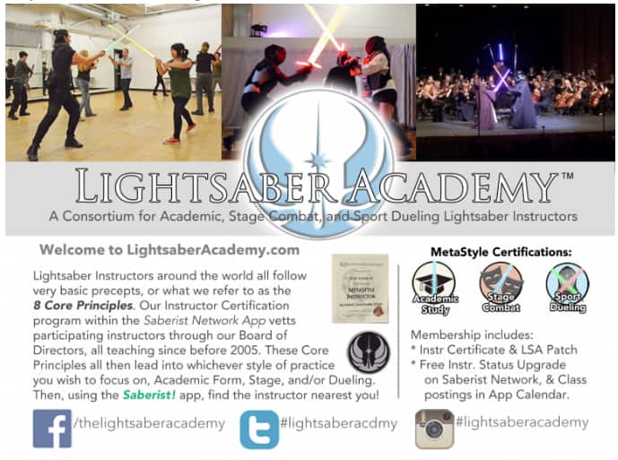 Lightsaber academy