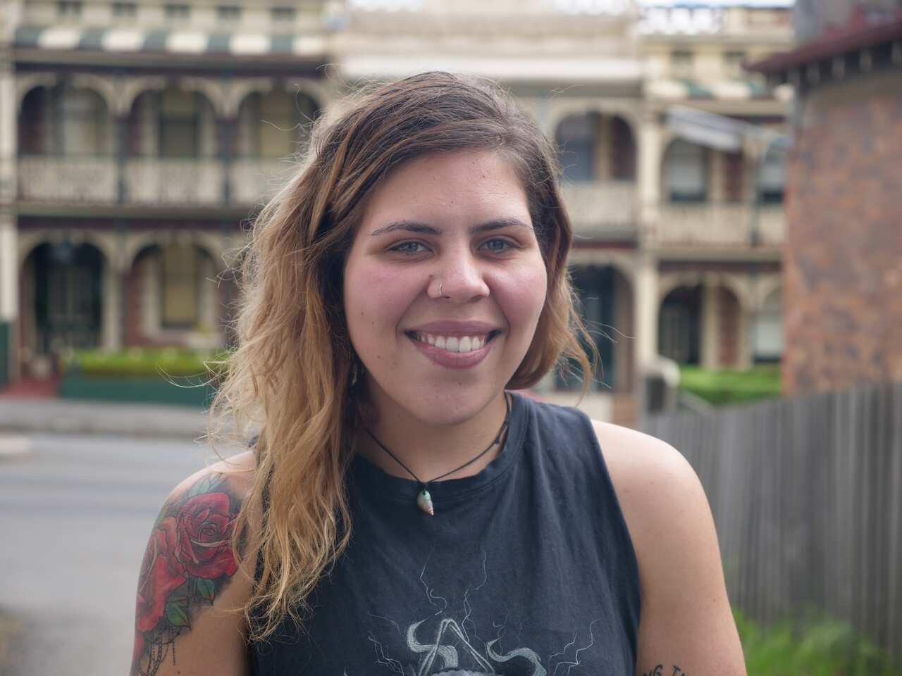 Carleeta Thomas is a guide on the wukalina walk.