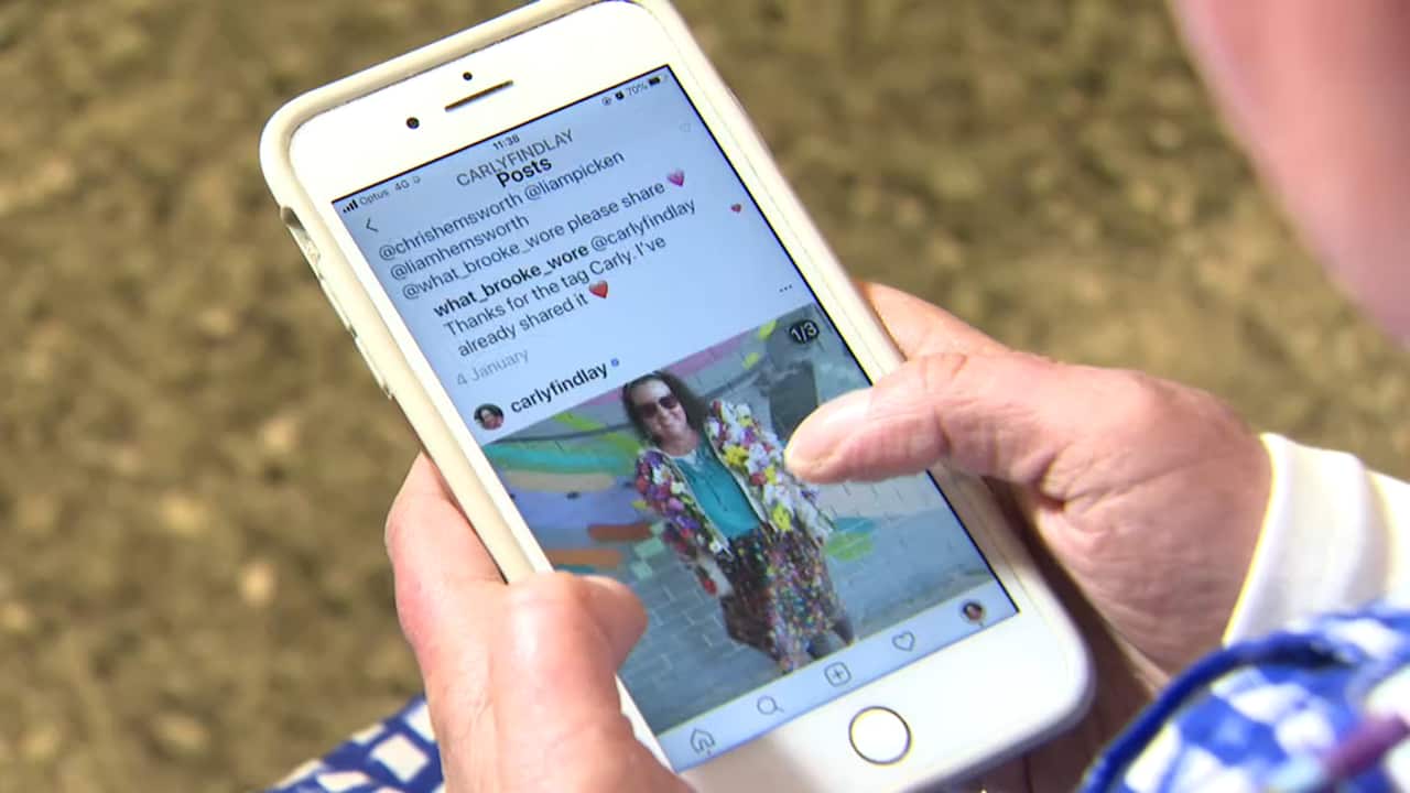 Ms Findlay is very active on social media, with more than 20,000 followers on Instagram.