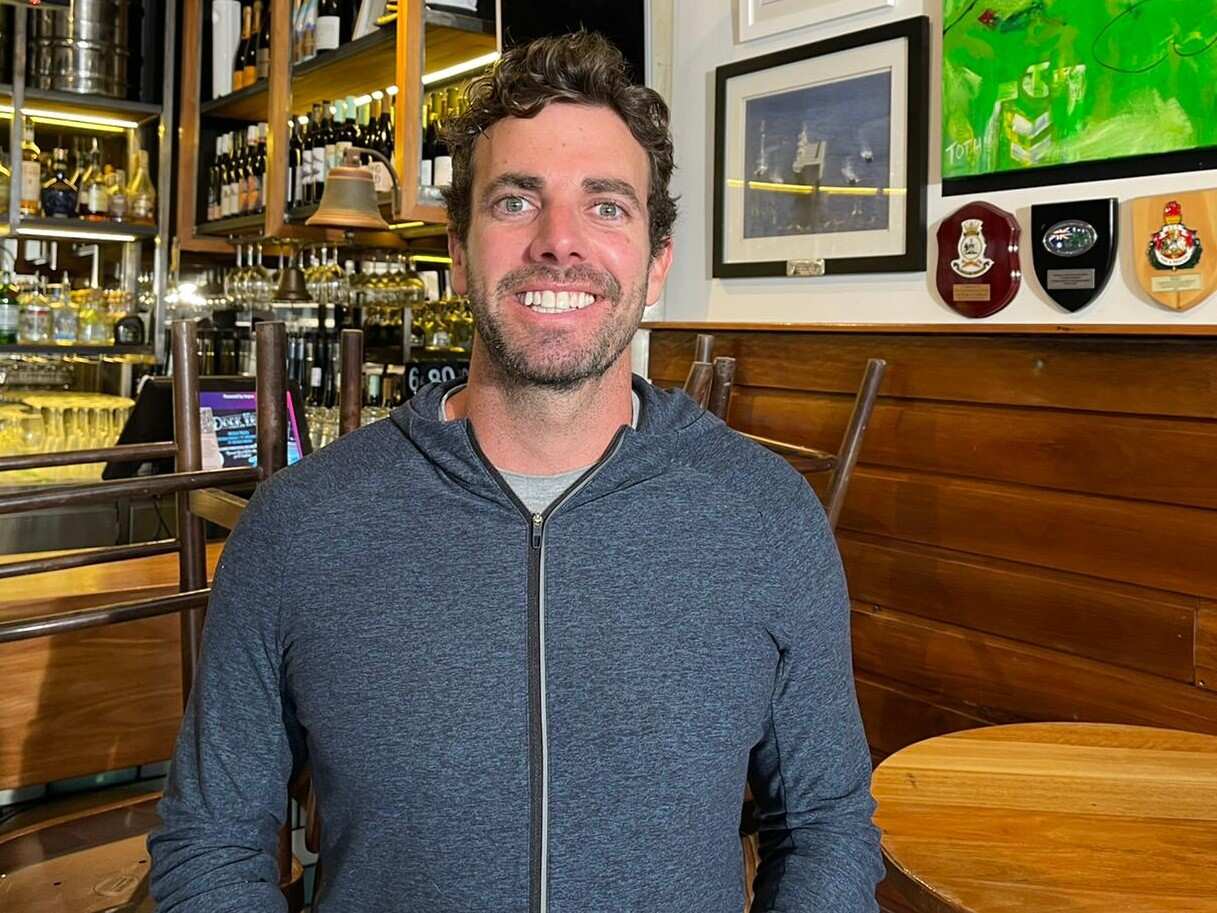 Glen Collins is the manager of Canberra bar the Dock.