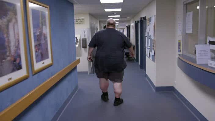 Patients with diabetes, chronic cardiac disease and obesity were much more likely to be admitted.