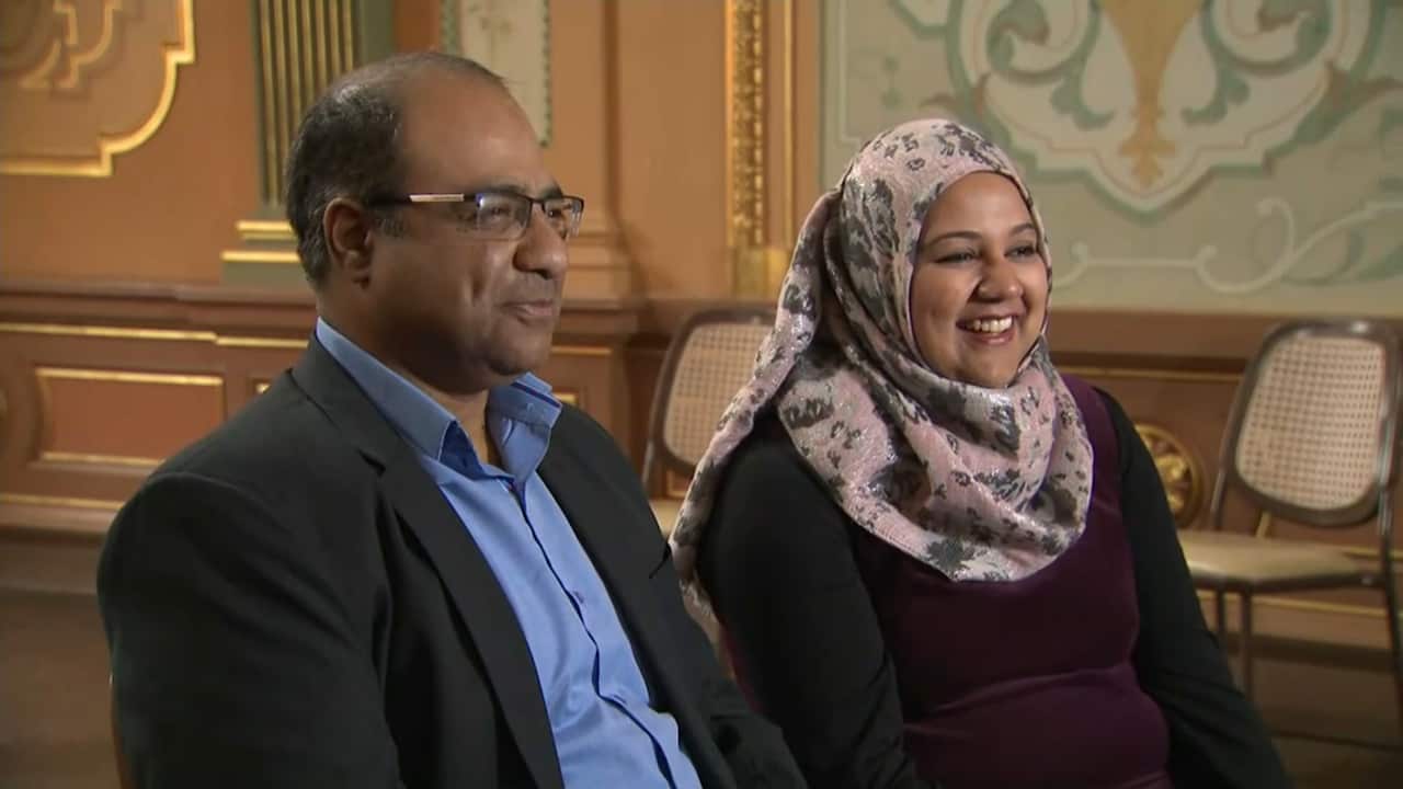 Bendigo locals Sajjad Muhammad and Aisha Neelam.