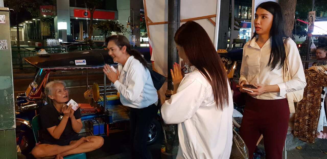 Ms Ngarmpring says decriminalising prostitution and pushing for greater LGBTQI+ rights are among her parties key policies. 