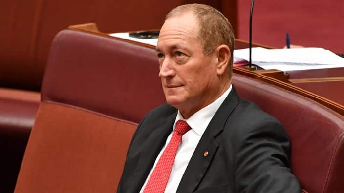 Former Senator Fraser Anning won't be returning to the Senate anytime soon.