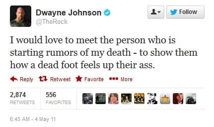 Dwayne the rock Johnson