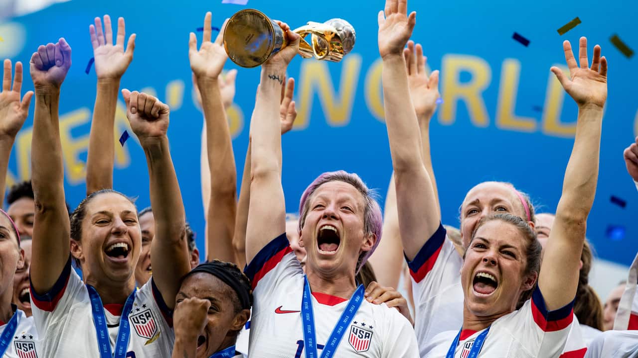 The United States duly claimed their fourth World Cup title with a 2-0 victory over the Netherlands in Lyon.
