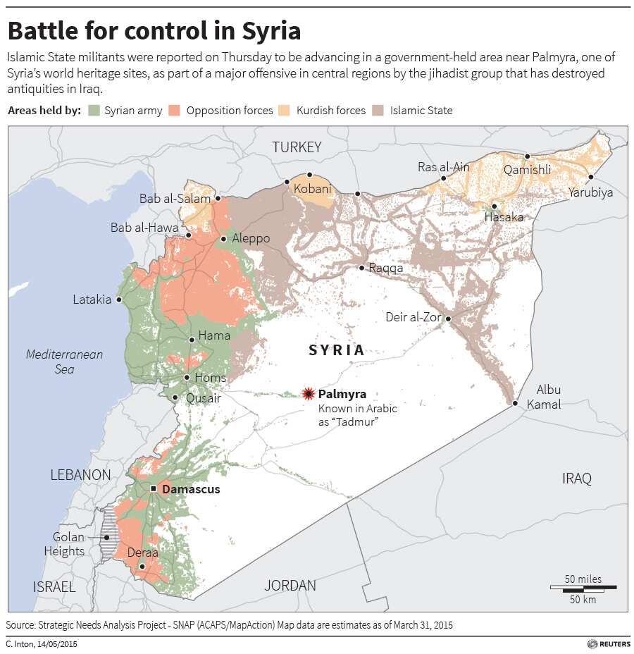Battle for control in Syria