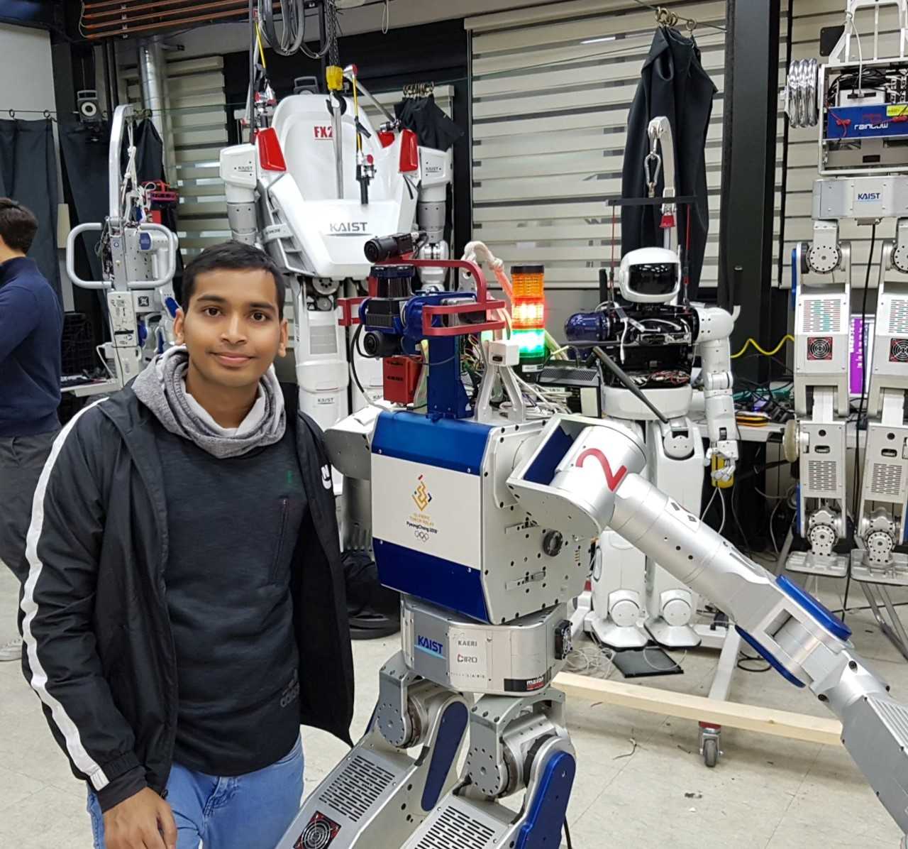 social Robotics student Chand Gudi