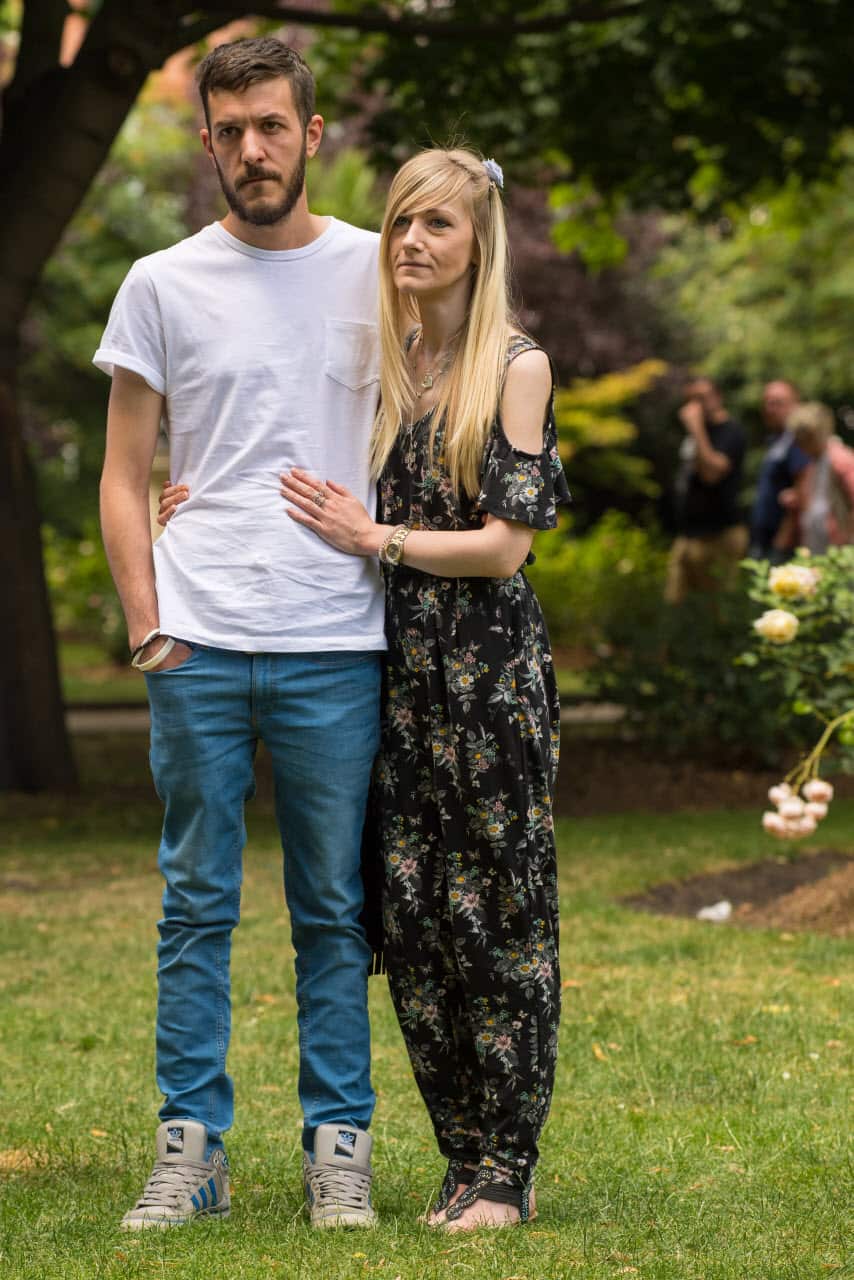File photo dated 09/07/2017 of the parents of Charlie Gard, Connie Yates and Chris Gard.