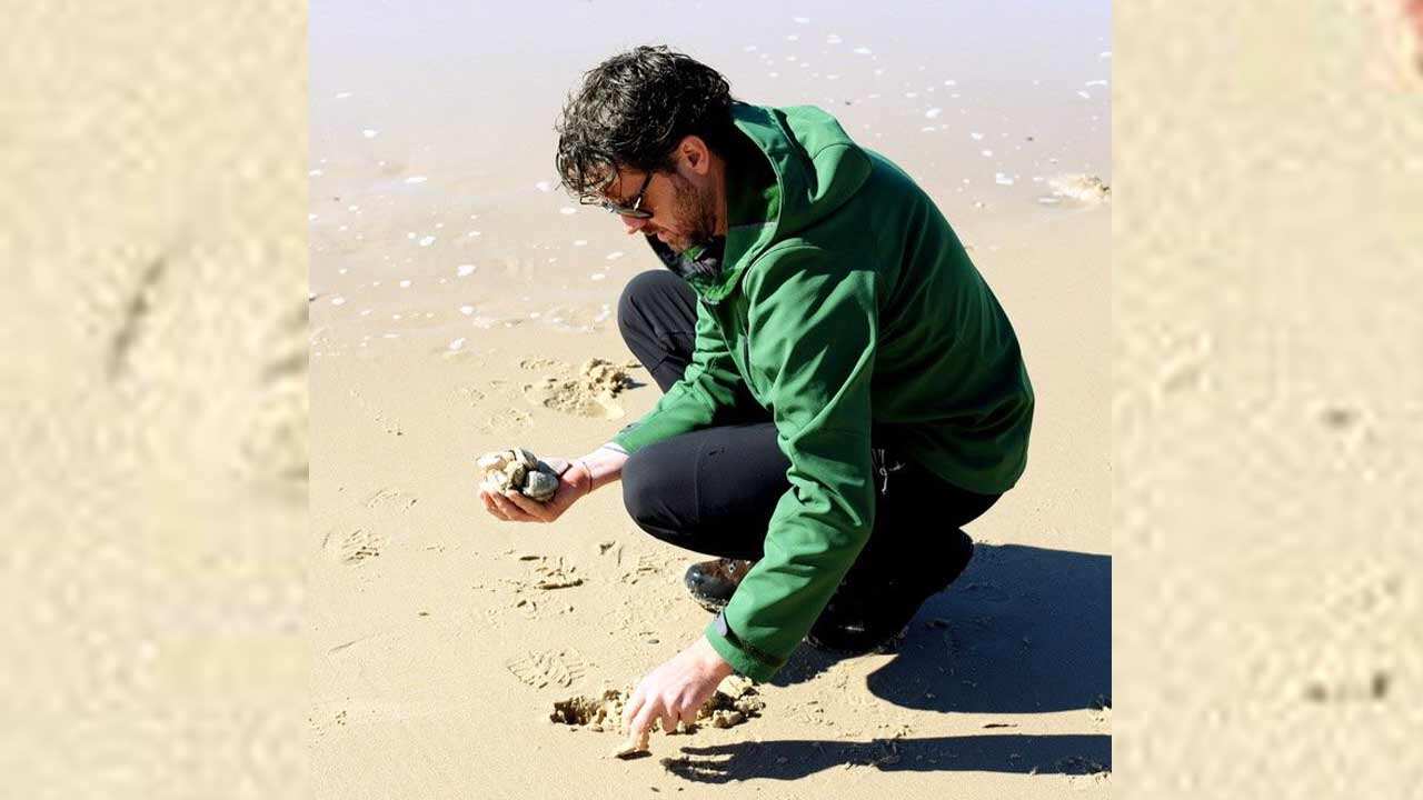 Jock Zonfrillo gathers Eugarie on the Stradbroke Island.