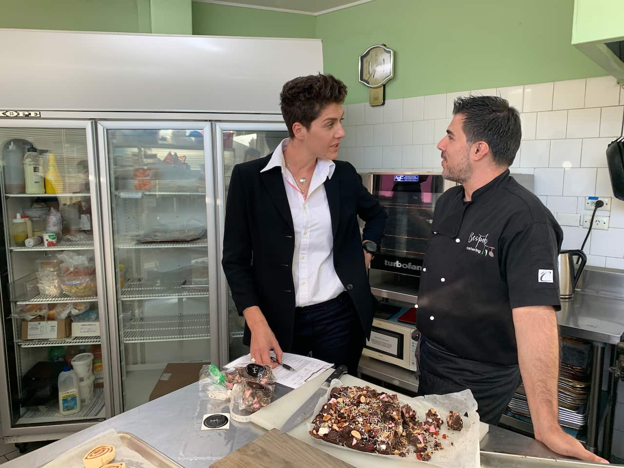 Chelsea Abraham and Fabio Funai