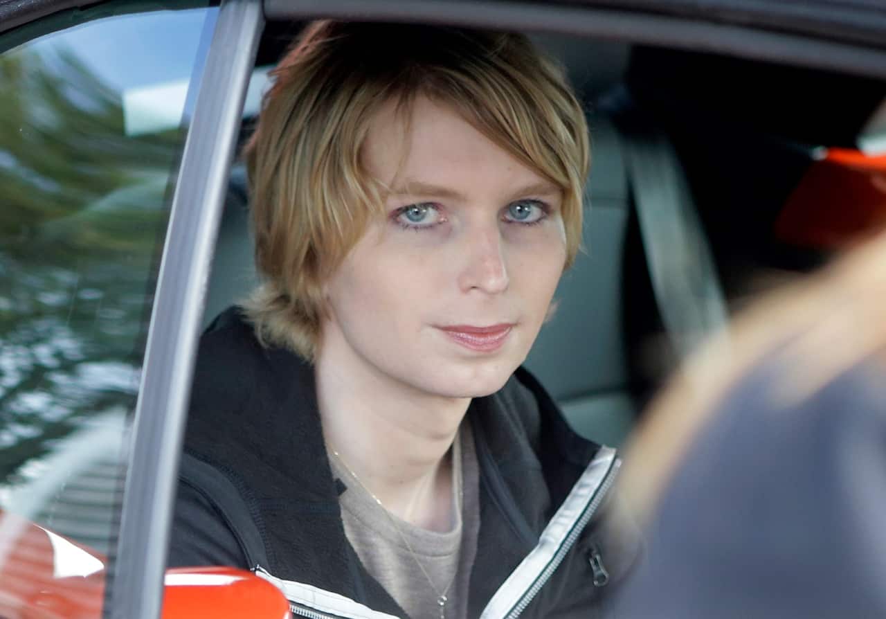 Sunday, Sept. 17, 2017 file photo of Chelsea Manning