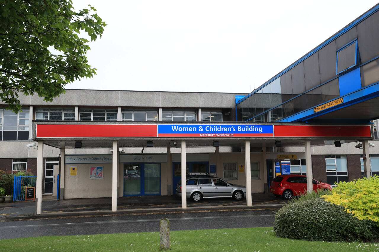 Countess of Chester Hospital in Chester.