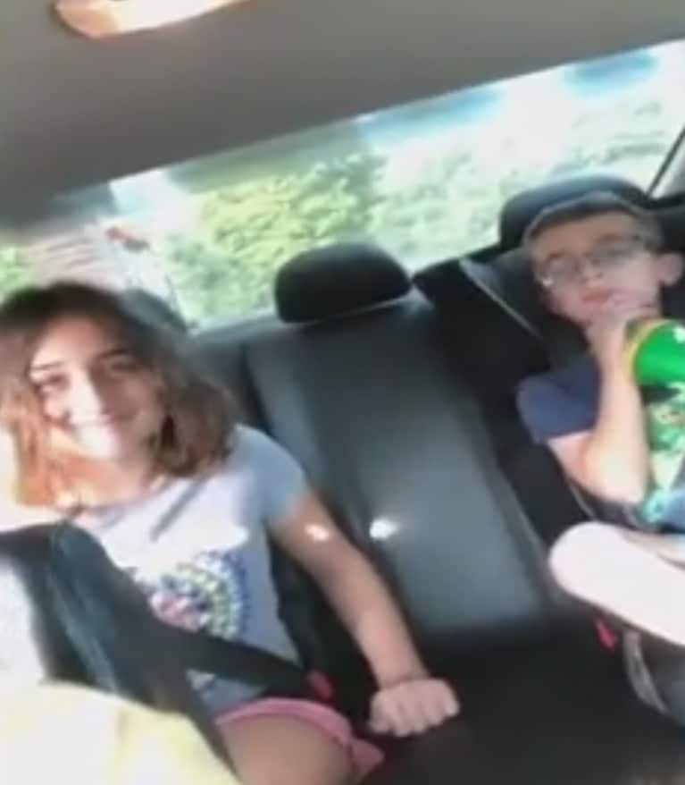 A still from Mr Lewis' Facebook live video (CNN)